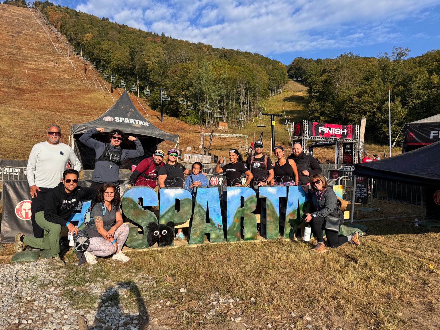 The Project Light community together